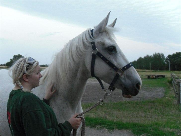 Arabisk fuldblod (OX) Pasja - Pasja og Caroline (min kusine). billede 11
