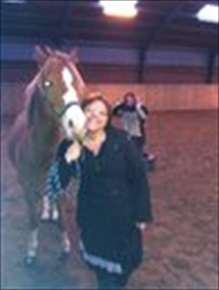 Hollandsk Sportspony Daylight!  <3 (Savnet&elsket) - mor ville lige have et billede ved siden a smukken, og det ska lige siges hun er bange for heste (:<3 billede 3