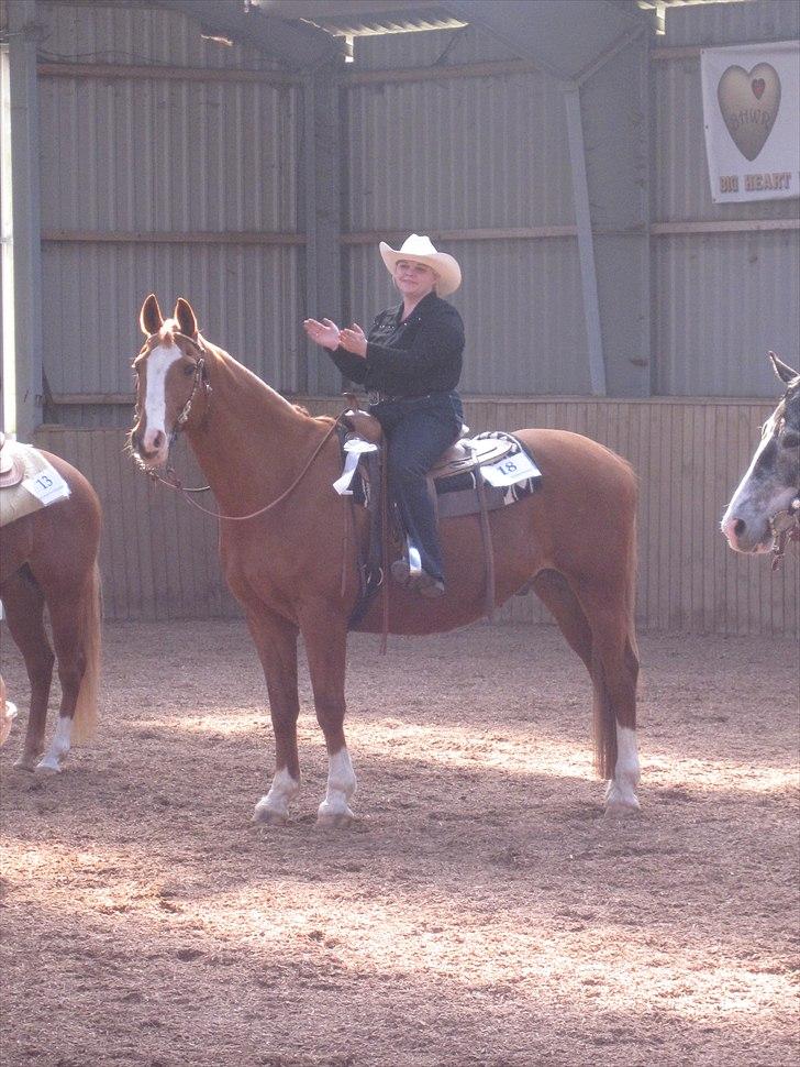 Dansk Varmblod Balou Vibeland - Vores første roset :-) billede 11