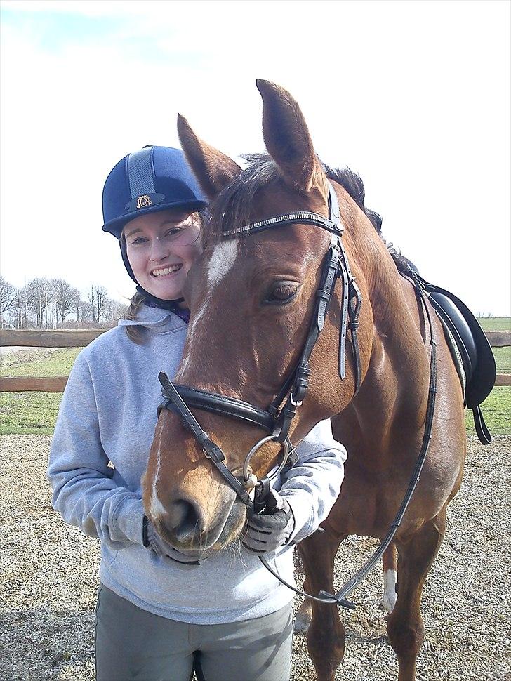 Dansk Varmblod  Chanelle R.I.P - Mig og Chanelle i det dejlige vejr..;) billede 7