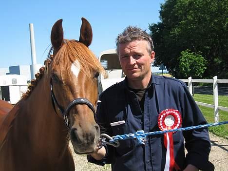 DSP Samson  (solgt) - samson og staldmesteren..;P (min far) billede 6