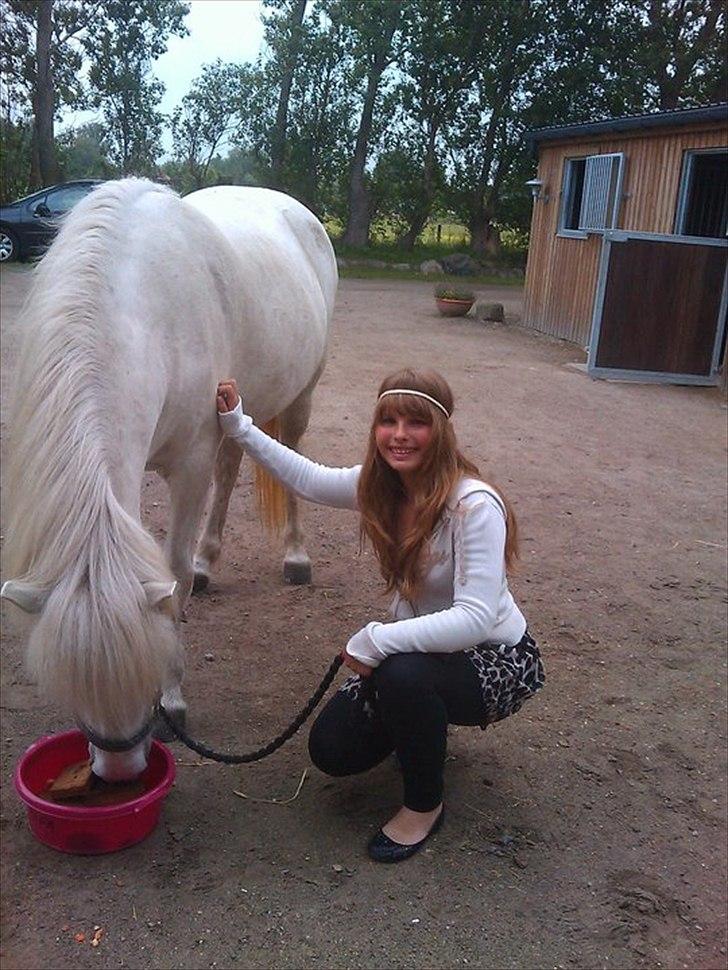 Islænder Elfa fra Katulabo - Elfas fødselsdag, jeg havde lavet en "fødselsdagskage" til hende :-) billede 4