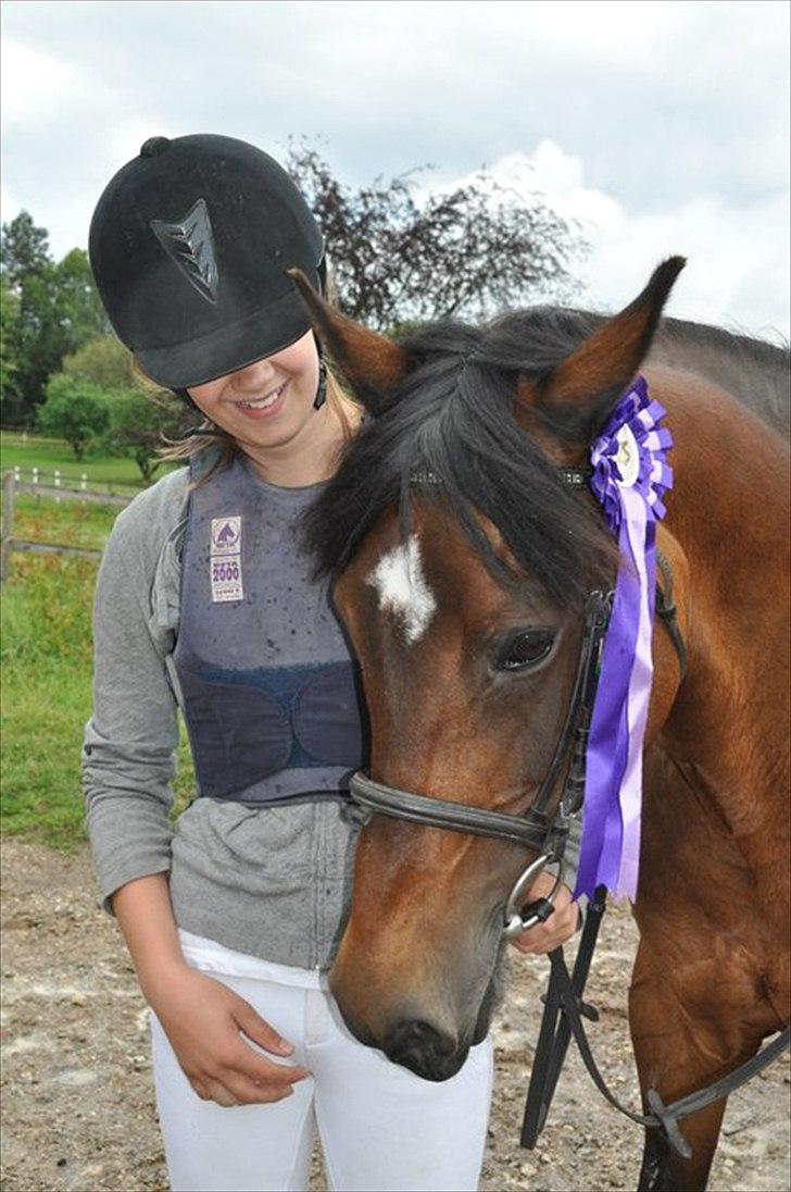 New Forest Moonlight    (rider) - 
Moon's første udebane stævne med mig, hvor vi red 70 cm sløjfespring på gøngehus, som vi klarede fejlfrit !:))
Stjernepony<3
Foto: Sanne billede 15