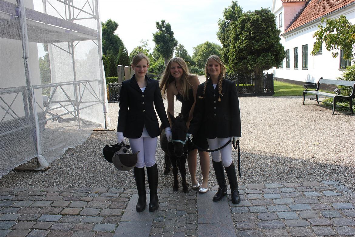 Shetlænder prins chameur - Camilla, Maja og mig til min nevøs barnedåb:)
Foto: Laura Bentsen billede 7