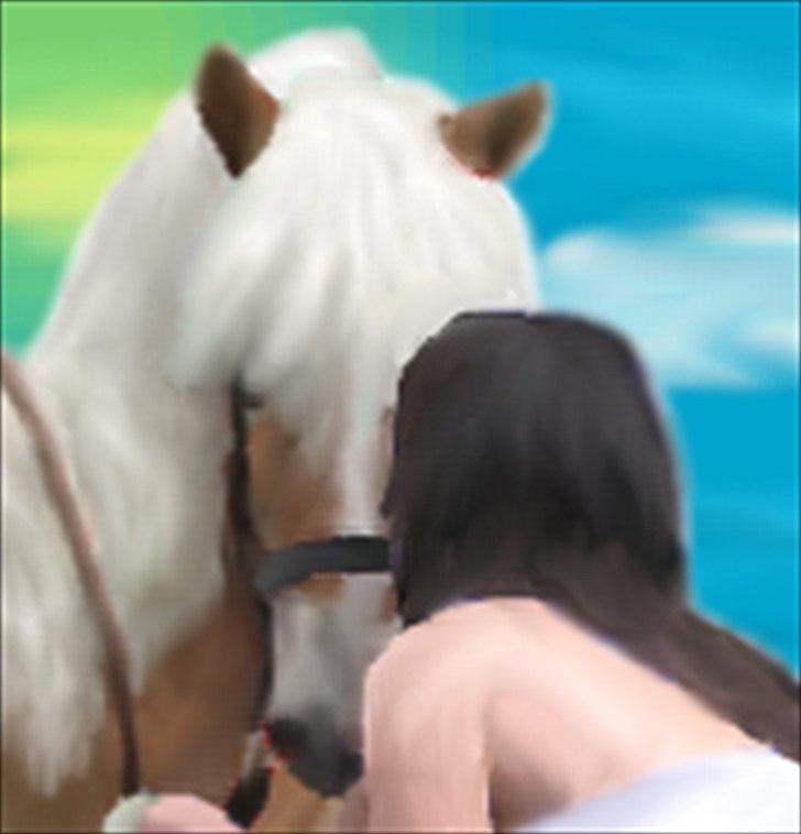 Haflinger Archi <3 - Fik en sød veninde til at tegne dette billed af mig og Archi fra min kofirmation er så glad for det det betyder sku meget for mig ;* billede 19