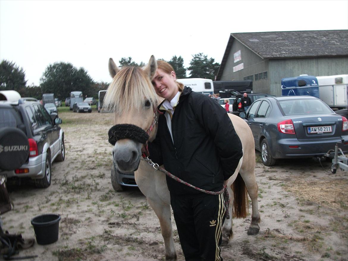 Fjordhest Rosetta *Den klareste stjerne på himlen!* - Sidste stævne sammen, Nibe Cup 2011, ved traileren. Jeg elsker dig pony, du fik altid smilet frem på mine læber! R.I.P! <3 billede 3