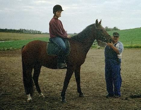 Anden særlig race Krastrups Tumbleweed - Tilridning!!! Første gang Henriette begav sig op på mig! billede 17