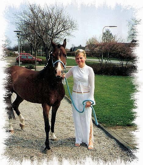Anden særlig race Ti Amo (SOLGT) - Ti Amo og jeg til min konfirmatioen år 2004 :) billede 1