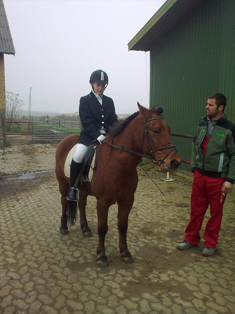 Anden særlig race gori - mig og Gori til vores første stævne... og vi fik en 3. plads :-D billede 3