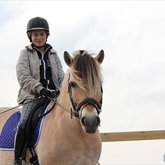 Fjordhest Siri Kaptain (stjernen) (  var min låne Hest)<3