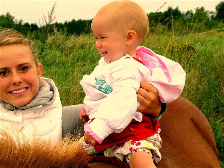 Islænder Embla fra Hessellund  - Mig, min lillesøster Liv og Embla.
September 2011. billede 4