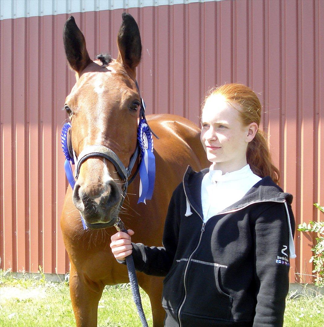 Dansk Varmblod Alicia - 2012 - To flotte 2. pladser og en stolt rytter! Du den bedste Alicia <3 billede 7