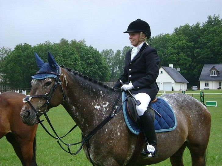 Appaloosa Spike - Præmie overrækkelse til vores første spring stævne, i denne klasse fik vi en 3. plads :) billede 20