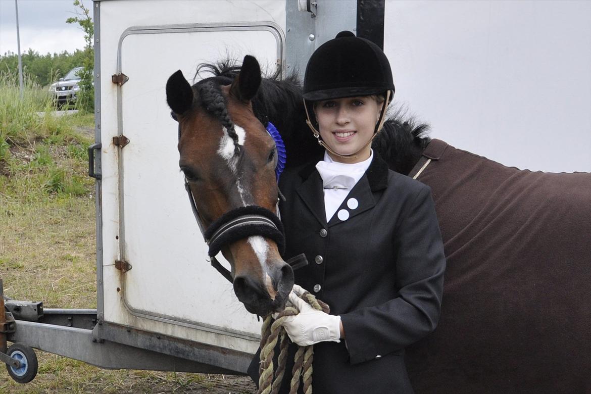 Hollandsk Sportspony Isabella Af Mindet - Super dejlige Belli efter LA2 til 65,00% og en anden plads :-) billede 12