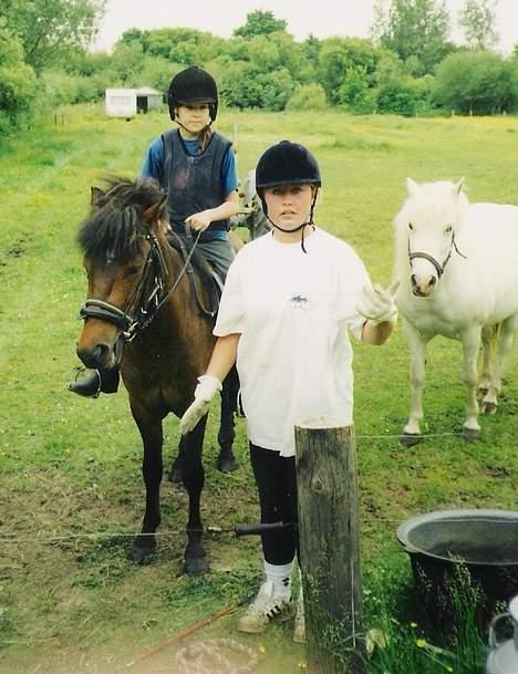 Anden særlig race Bjørn (Solgt) - Mig der sidder på bjørn for første gang. billede 9