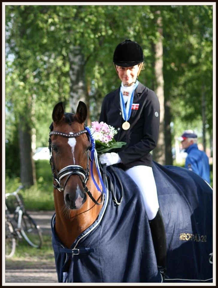 Tysk Sportspony Janine WE A-Pony - NORDISK MESTER 2012 med 73,3 % i PRM (Ypäjä, Finland) billede 1