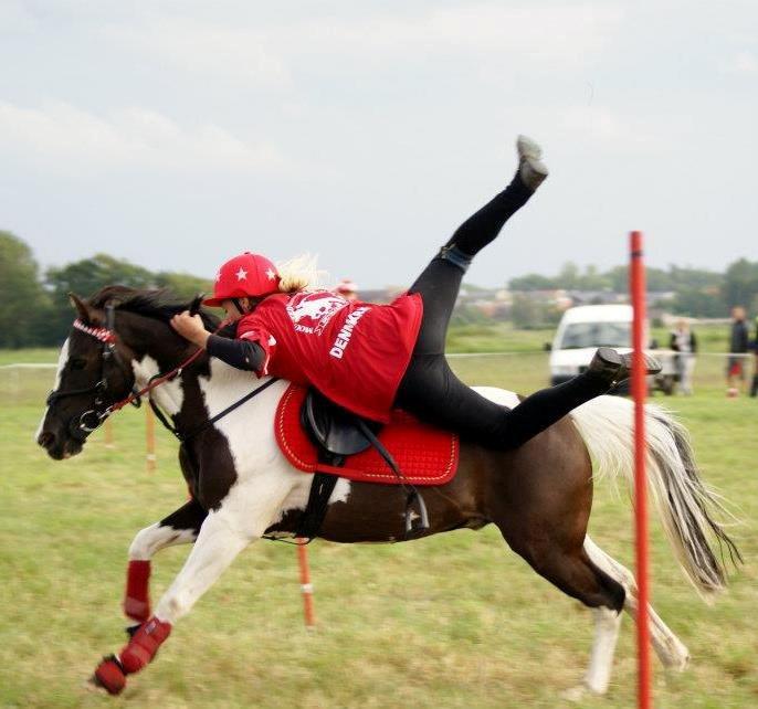 Lewitzer Gaspaspon II - Nr 2 til DK Pony Cup 2012 med det Danske EM landshold, her i legen "Founders race" :) billede 17