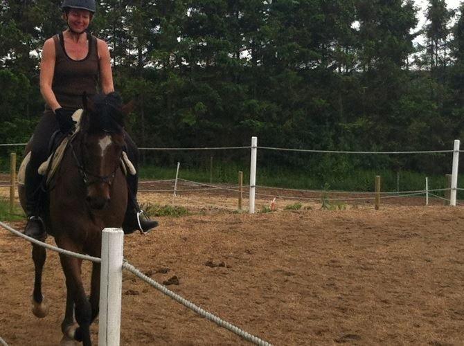 Fuldblod (XX) Pistoleiro - Første gang jeg red ham :) billede 16