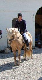 Anden særlig race cæcar - mig og cæcar i stævnetøjet:-) mens han var mere ung og frisk:-) billede 20