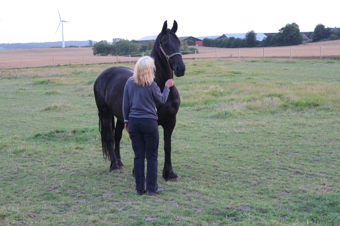 Frieser Wietske fan't Slyp - Efter turen rundt i den store fold, blev der lige tid til lidt nussen igen. billede 10