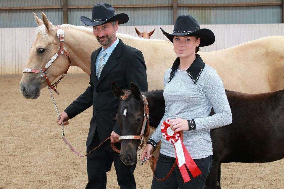 Quarter Shesa Pretty Boons - DKQHA Futurity Weanling Mares 2012  billede 19