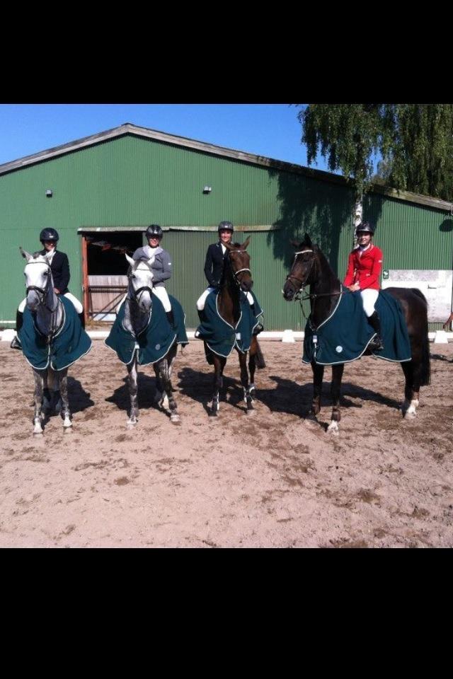 Dansk Varmblod Solkrons Camary - Fynsmesterskab hold 2012. Laura, Liv, Nanett og Sarah billede 16