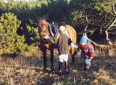 Anden særlig race Vandmøllens Tjengo <3 - Tjengo & hans gamle ejere, Stine og Iben. Elsker den pony billede 17