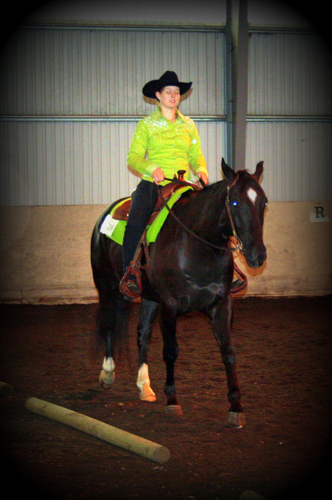 Quarter San Par Vision - Visse og jeg til vores første show sammen :) billede 3