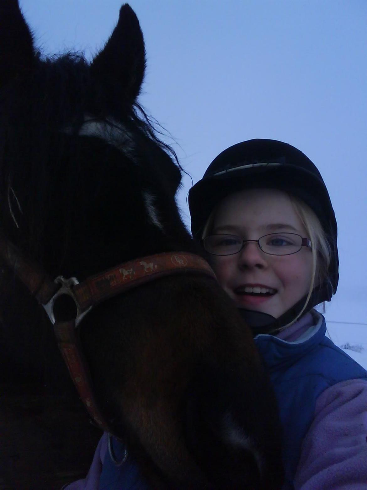 DSP Kjemtrup´s Celina - mig og Celina i vinterkulden billede 4