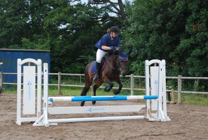 Anden særlig race Thyra - Springstævne på den gamle :b Her springer vi 70 :-D Vi vandt klassen!!<3 billede 11