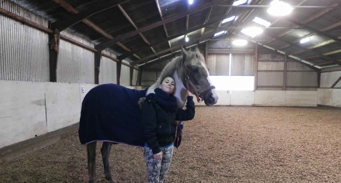 Pinto Rosenlyst's Golden Delight - Hygge i ridehuset d. 27.11.2012 <3 
Jeg elsker dig <3. billede 7