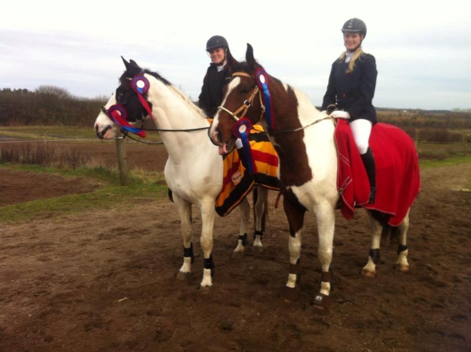Pinto Shamrocks Jumping Jack Flash/Hoelgaard's Ferrari E - Carolines 2 pletheste er så seje, at de selvfølgelig snupper to nulrunder hver ;) billede 19