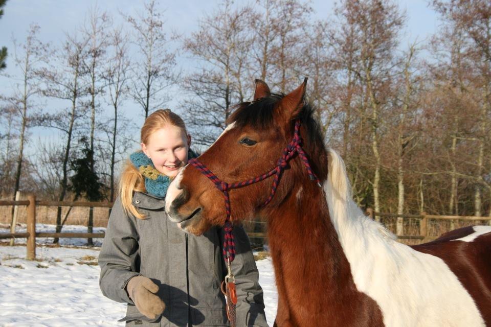 Anden særlig race Pinocchio Star - En dejlig vinter dag hvor vi begge ser lidt dumme ud :-P billede 6