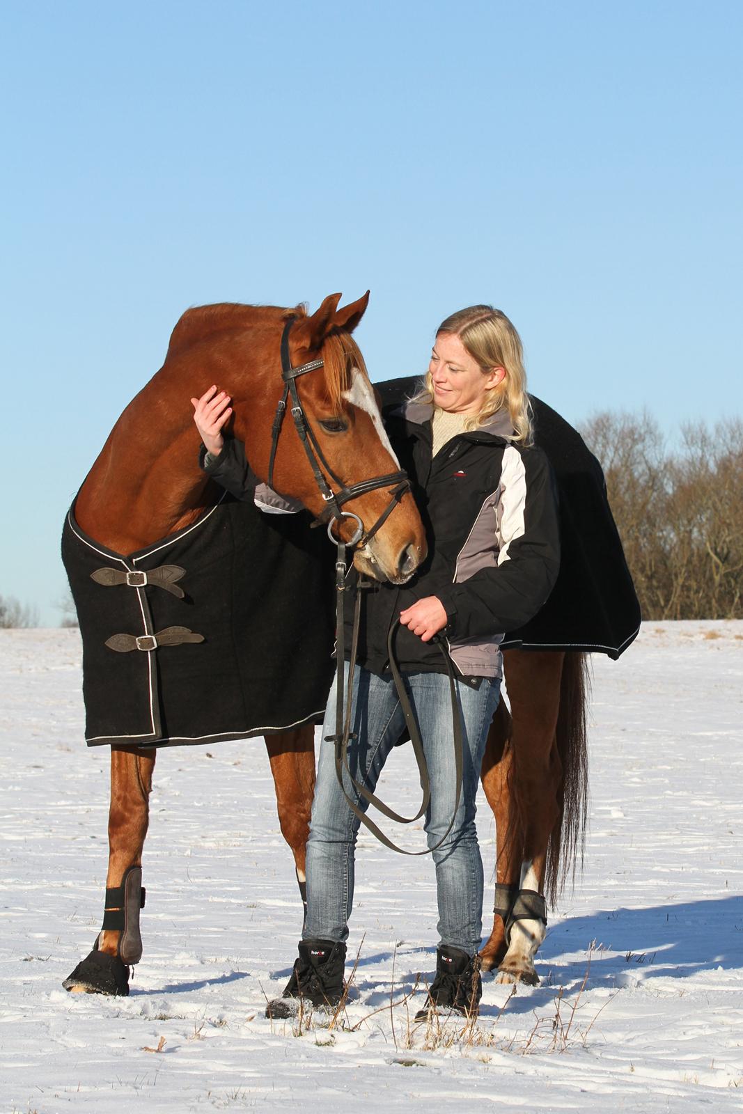 Fuldblod (XX) Maphard *Møffe* - Møffe og mig :o) Foto: Freja Sif billede 2