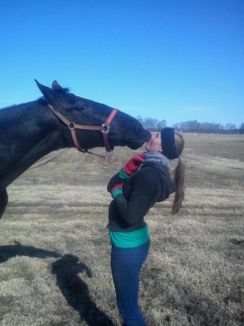 Oldenborg Larissha - Et af de sidste kys jeg fik af min lille pige. Dette er også et af de sidste billeder sammen. billede 19