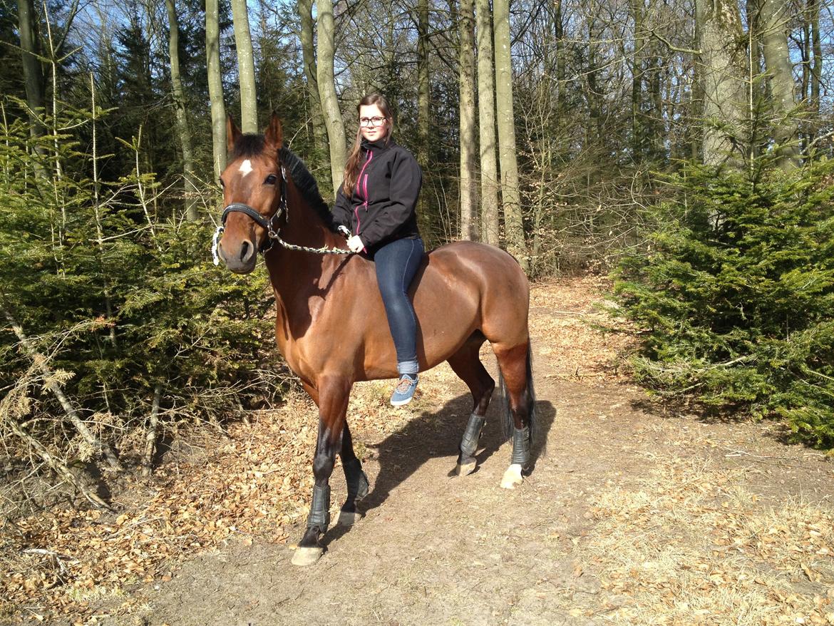 Anden særlig race Cassie - Fredag d. 7 april 2013
- Her ser man hvor meget man kan stole på hende .. :) billede 2