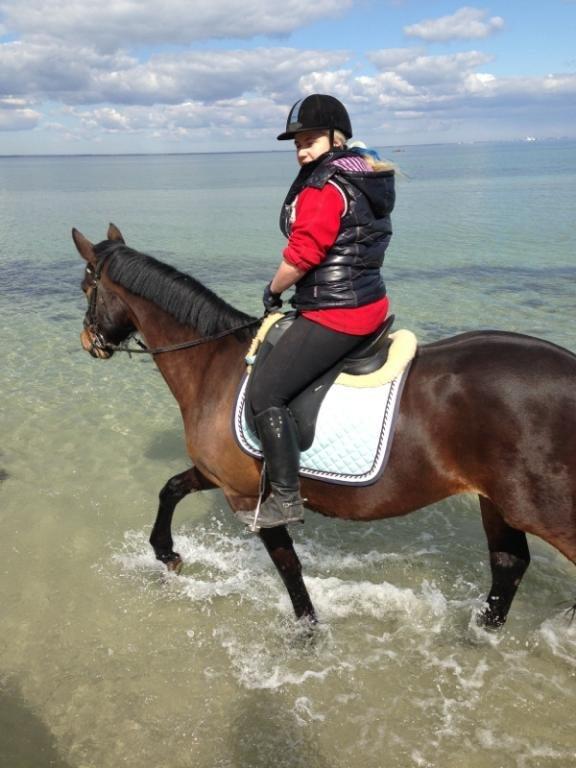 Pinto Jacki Højgård (DAMPBARNET) - Dampbarnet og jeg d. 06/04-2013 ud og hygge i vandet (: billede 15