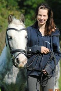 Irish Cob Little Big Bobby Beer - Bobby og jeg, et par dage efter han var kommet til os! Så flot han er ;) billede 1