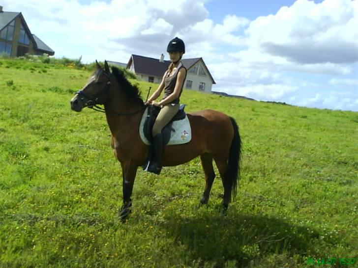 Anden særlig race Cherie - Mig og Sofie red tur :D billede 4