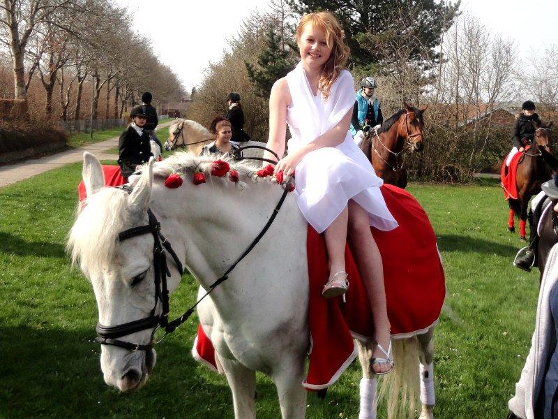 Anden særlig race Silver <3  - Silver kom op til kirken til min konfirmation d. 4 maj 2013 <3 :'-)  Jeg havde en helt fantastisk uforglemmelig dag!  billede 14