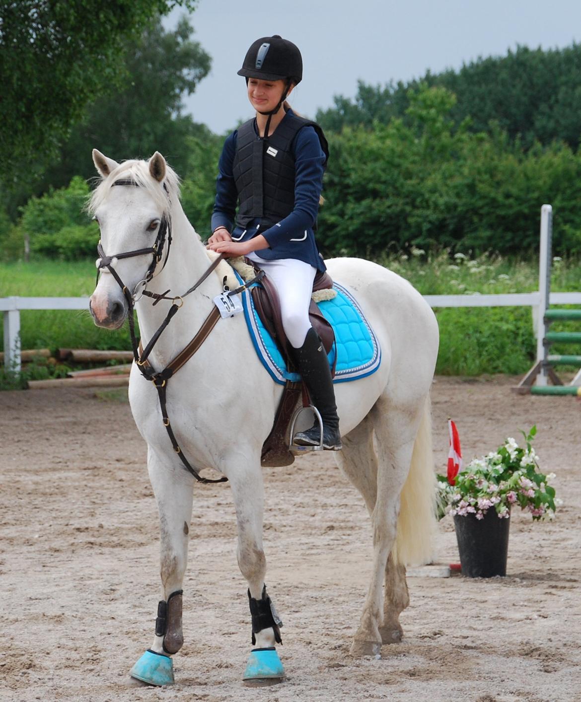 Irsk Sportspony Rahscanlon Lad  - White beauty - - Præmieoverækkelse på Gribskov :) billede 5