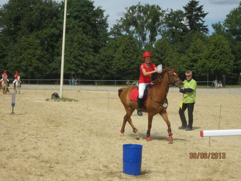 Anden særlig race Celina - Celina og jeg til DM i pony games. Vandstafet. Stjerne!:-D *DANMARKS MESTRE*Foto: Mor. 30/6 2013 billede 19