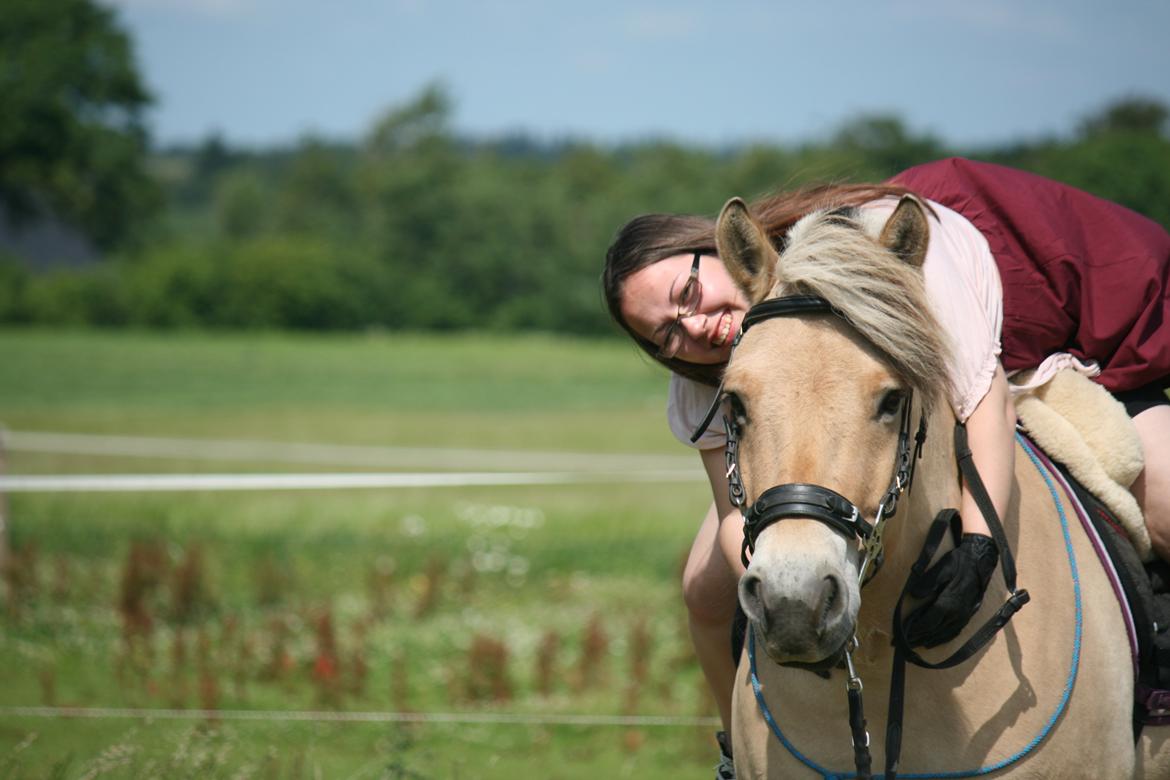 Fjordhest Tjalfe Fjordvang - Dig og mig basse, du er den bedste <3 billede 3
