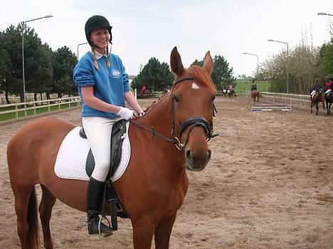 Dansk Varmblod Isabella † - Isabella & jeg billede 7