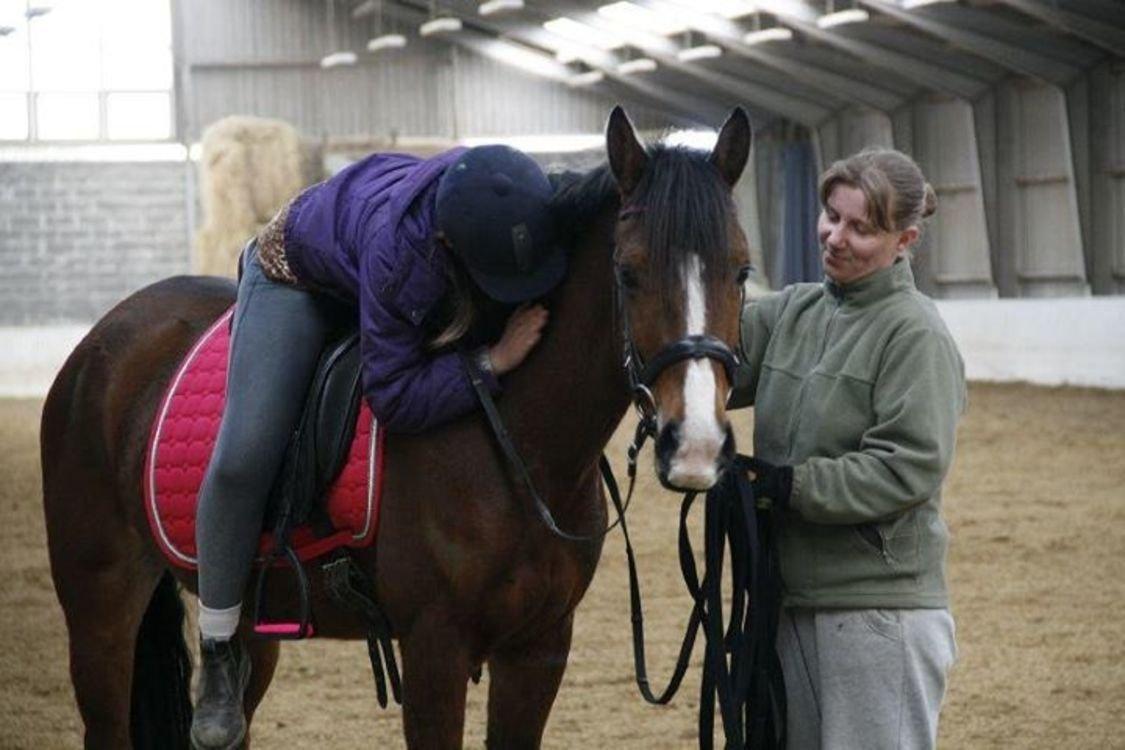 Anden særlig race Cassiopeia - Cassie første gang jeg er oppe på hende <3
(er ved at tilride hende) billede 4