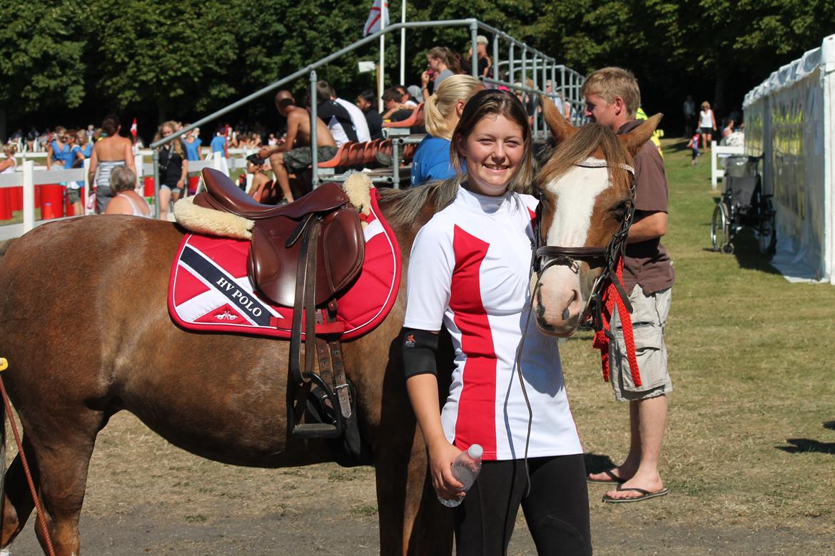Tysk Sportspony Fee 768 - En stolt rytter over sin nye ponse der klarede det første heat så godt <3 billede 11