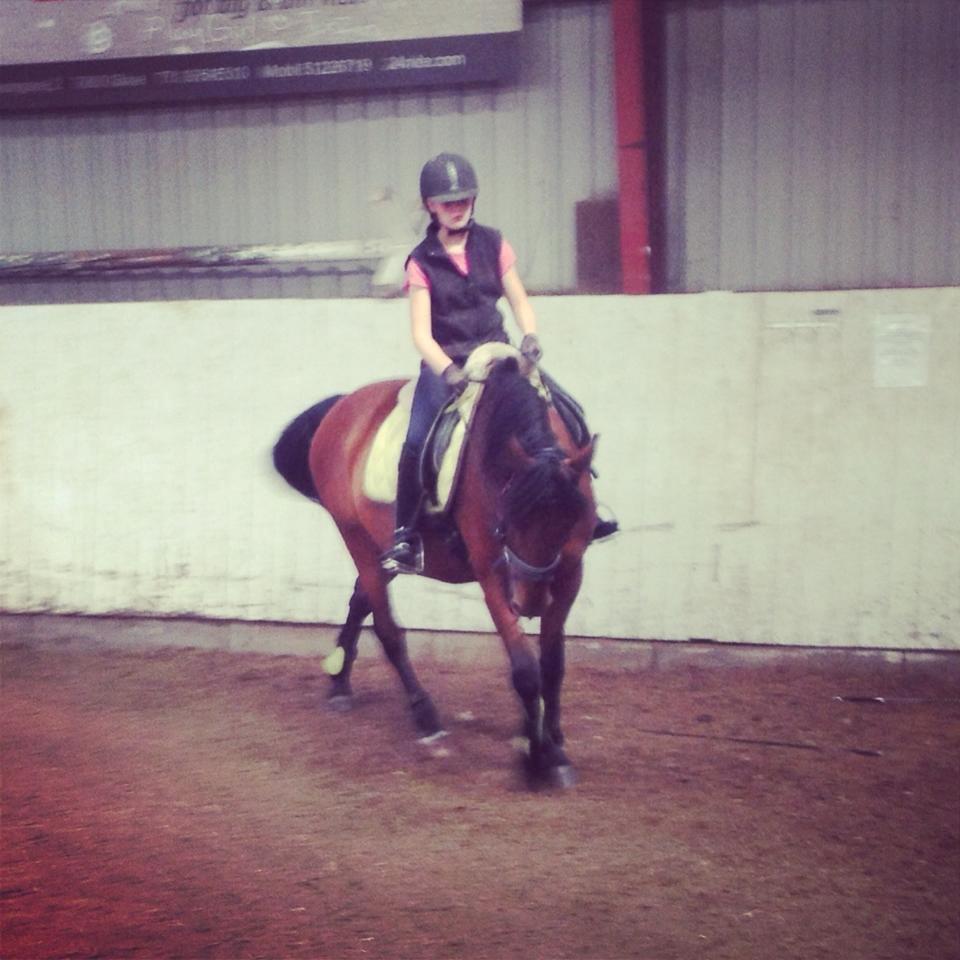 Anden særlig race Laura - Laura og jeg til ridning. :) billede 2