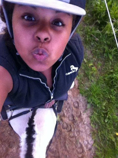 Fjordhest Dito Tidselbjerg [Rider] - Mig og Dito ude på tur :-) billede 5