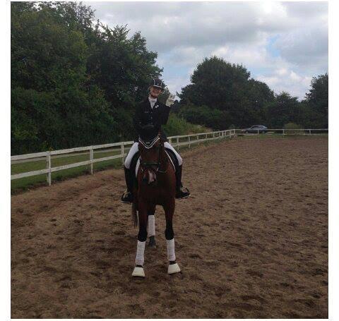 Dansk Varmblod Ocabell - Vinder LA1 Nyborg rideklub 17. august 2013  billede 13