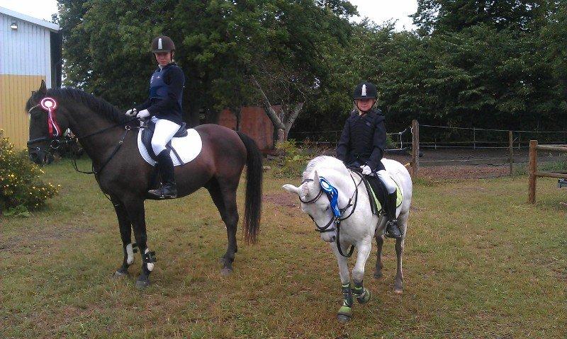 Welsh Mountain (sec A) Nelly - Nadja fik en 2 plads i mini, 40 cm B4, har kun sprunget hende 2,gange før stævnet på DARK.  billede 15